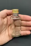 Keittiötarvikkeet: 6-osainen Lasipullosetti, Kulta, 100% Lasi, 3,3 x 7,8 cm, 30 ml, Astianpesukoneen Kestävä - Tarjoiluastiat - 8684283873630 - 4