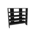 Kenkäkaappi Anthracite 100% Melamiinipinnoitettu Lastulevy 18 mm 72x75,6x31,4 cm Tyylikäs ja Kestävä Säilytysratkaisu - Kenkäkaapit - 8683743974610 - 1