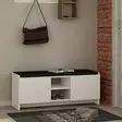 Kenkäkaappi Valkoinen 110x43x37 cm - Moderni ja Tyylikäs Säilytysratkaisu Pehmeillä Suljinmekanismeilla ja Seinäkiinnityksellä - Kenkäkaapit - 8681181925140 - 2