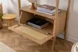 Kirjahylly 100% Tuhkapuuta, Melamiinipinnoitettu, Luonnonväri, 75x182,5x40 cm, 15 kg Kantavuus, 2 Pakettia - Kirjahyllyt - 8684282438540 - 5