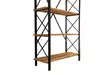 Kirjahylly, atlantic pine black, Leveys 100 cm, kestävä, tyylikäs - Kirjahyllyt - 8682870972070 - 9
