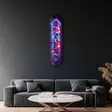 Koristeellinen Karkaistu Lasi Maalaus 20x80 cm - Monivärinen UV-painatus, Tyylikäs Seinäkoriste - Taulut ja kehykset - 8684283554560 - 3