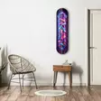 Koristeellinen Karkaistu Lasi Maalaus 20x80 cm - Monivärinen UV-painatus, Tyylikäs Seinäkoriste - Taulut ja kehykset - 8684283554560 - 4