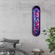 Koristeellinen Karkaistu Lasi Maalaus 20x80 cm - Monivärinen UV-painatus, Tyylikäs Seinäkoriste - Taulut ja kehykset - 8684283554560 - 6
