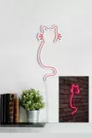 Koristeellinen Muovinen LED-valaistus, Joustavat Neon-nauhat, IP67 Vesitiivis, 22x48x2 cm, Vaaleanpunainen, DC 12V - Valokoristeet ja valohahmot - 8682870288690 - 4