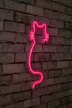 Koristeellinen Muovinen LED-valaistus, Joustavat Neon-nauhat, IP67 Vesitiivis, 22x48x2 cm, Vaaleanpunainen, DC 12V - Valokoristeet ja valohahmot - 8682870288690 - 3