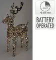 Kultainen LED-poro 60 cm - Valokoristeet ja valohahmot - 8721037066150 - 1