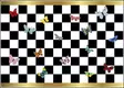 Kylpyhuonematto 2-osainen Setti - Monivärinen, 100% Polyesteri, Konepestävä, Liukumaton, Antibakteerinen, 40x60cm & 60x100cm - Kylpyhuonematot ja kosteantilan matot - 8684283194520 - 3
