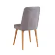 Laajennettava Ruokapöytä ja Tuolit (5-osainen) - Atlantic Pine Grey - 100% Melamiinipinnoitettu - 18mm Paksuus - Ruokapöydät - 8683342722070 - 8
