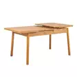 Laajennettava Ruokapöytä ja Tuolit (5-osainen) - Atlantic Pine Grey - 100% Melamiinipinnoitettu - 18mm Paksuus - Ruokapöydät - 8683342722070 - 4