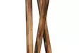 Lattiavalaisin, musta, 150 cm korkea, kestävä, tyylikäs - Lattia- ja pöytävalaisimet - 8681875644500 - 10