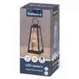 Led-lyhty musta Finnlumor - Kynttilät ja lyhdyt - 6410416374420 - 3