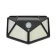 LED aurinkolamppu PNI GreenHouse WS10, 100 lediä, 600 lm, PIR kulma 120 astetta, akku 1800 mAh, seinäasennus - PNI tuotteet - 5949066535710 - 3