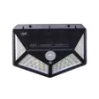 LED aurinkolamppu PNI GreenHouse WS10, 100 lediä, 600 lm, PIR kulma 120 astetta, akku 1800 mAh, seinäasennus - PNI tuotteet - 5949066535710 - 11