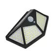 LED aurinkolamppu PNI GreenHouse WS10, 100 lediä, 600 lm, PIR kulma 120 astetta, akku 1800 mAh, seinäasennus - PNI tuotteet - 5949066535710 - 8
