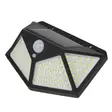 LED aurinkolamppu PNI GreenHouse WS10, 100 lediä, 600 lm, PIR kulma 120 astetta, akku 1800 mAh, seinäasennus - PNI tuotteet - 5949066535710 - 7