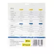 Litteä verkkokaapeli S/STP CAT7 PNI U7150W, 2 x RJ45, 4 paria johtoja, 32AWG, kupari, 10 Gbps, 600 MHz, 15m, valkoinen - PNI tuotteet - 5949066538650 - 4