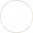 Metallirengas 40 cm kulta Kapel - Askartelumateriaalit ja tarvikkeet - 6410416102870 - 1