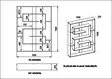 Moderni Kirjahylly, Pähkinä-Musta, 100% Melamiinipinnoitettu, 120x156x22 cm, Useita Hyllyjä, Kiinnitettävä Seinäasennus - Kirjahyllyt - 8681875670370 - 4