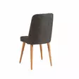 Moderni Tuoli Atlantic Pine Anthracite - 100% Melamiinipinnoitettu Lastulevy, 100% Pellava, 18mm, Pyökkijalat, 47x89x46cm - Tuolit - 8683342721950 - 2