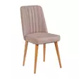 Moderni Velvet Tuoli - Atlantic Pine Stone - 100% Melamiini - 18 mm Paksuus - Sarviapilajalat - 47x89x46 cm - Tuolit - 8682870774100 - 1