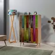 Monikäyttöinen Kaappi Sonoma Tammi 80x127x36 cm - Melamiinipinnoitettu, Saranoilla, Lisäsäilytystilaa, UV-suojattu - Kaapit ja lipastot - 8681875340860 - 2