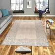 Monivärinen 3D Digitaalipainettu 100% Polyesteri Matto 120x180 cm - Antibakteerinen, Konepestävä, Liukumaton Alusta - Suuret ja keskikokoiset matot - 8682870059610 - 2