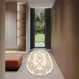 Monivärinen 3D Digitaalipainettu Antibakteerinen Polyesterimatto 120x180 cm - Konepestävä ja Liukumaton - Suuret ja keskikokoiset matot - 8682870609570 - 3