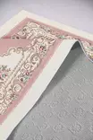 Monivärinen 60x100 cm Antibakteerinen Polyesterimatto - 3D Digipainatus, Konepestävä, Liukumaton PVC-pohja - Pienet matot ja käytävämatot - 8682870579590 - 4