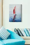 Monivärinen Koristeellinen Canvas-taulu 50x70 cm - 100% Canvas, 100% Puinen Kehys 3 cm - Seinäsisustus - Taulut ja kehykset - 8681875610000 - 2
