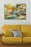 Monivärinen Koristeellinen Canvas-taulu 50x70 cm - 100% Kangas ja Puu, 3 cm Kehys - Seinäsisustus Taulu - Taulut ja kehykset - 8681875738810 - 2
