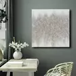 Monivärinen Koristeellinen Canvas-taulu 70x70 cm - 100% Canvas ja Mäntykehys - Tyylikäs Sisustuselementti - Taulut ja kehykset - 8684282626350 - 4