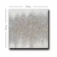 Monivärinen Koristeellinen Canvas-taulu 70x70 cm - 100% Canvas ja Mäntykehys - Tyylikäs Sisustuselementti - Taulut ja kehykset - 8684282626350 - 1