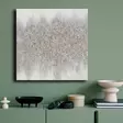 Monivärinen Koristeellinen Canvas-taulu 70x70 cm - 100% Canvas ja Mäntykehys - Tyylikäs Sisustuselementti - Taulut ja kehykset - 8684282626350 - 2