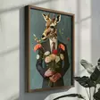 Monivärinen Koristeellinen Kehystetty MDF-maalaus - 35x47x3,5 cm - UV-painatus - 100% MDF ja Mäntykehys - Taulut ja kehykset - 8684282847410 - 4