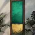 Monivärinen Koristeellinen Kehystetty MDF-maalaus - 40x120x3,5 cm - UV-painatus - 100% Mäntykehys - Taulut ja kehykset - 8684283651290 - 6