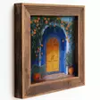 Monivärinen Koristeellinen Kehystetty MDF-Maalaus 3 kpl - 16x16x2 cm - UV-Painettu - 100% Kuusipuu Kehys - Taulut ja kehykset - 8684283650200 - 4
