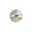 Monivärinen Koristeellinen Lasiseinäkello 40 cm - 100% Lasi, 4 mm Paksuus, Tyylikäs ja Kestävä Sisustuselementti - Seinäkellot - 8684283326600 - 1
