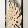 Monivärinen Koristeellinen Metalliseinäkoriste - 100% Metalli, 32x5x90 cm, Käsinmaalattu, Elegantti Sisustuselementti - Koristeet, koriste-esineet - 8683342215640 - 6