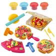 Muovailuvahasetti pizzaleikki Playgo - 4 x 28 g Playgo - - 19-19-6410416567310 - 1