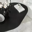 Musta sohvapöytä - Moderni ja Tyylikäs Huonekalu - 100x60x35 cm - Kestävä Melamiinipinnoitettu Lastulevy - PVC Reunanauha - Sohvapöydät - 8684283515240 - 8