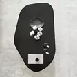 Musta sohvapöytä - Moderni ja Tyylikäs Huonekalu - 100x60x35 cm - Kestävä Melamiinipinnoitettu Lastulevy - PVC Reunanauha - Sohvapöydät - 8684283515240 - 7