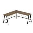Opiskelupöytä Dore - 100% Melamiinipinnoitettu Lastulevy, 18 mm, 180x76x60 cm, Tyylikäs ja Kestävä Työpöytä - Työpöydät - 8684282258650 - 1