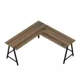 Opiskelupöytä Dore - 100% Melamiinipinnoitettu Lastulevy, 18 mm, 180x76x60 cm, Tyylikäs ja Kestävä Työpöytä - Työpöydät - 8684282258650 - 5