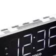 PLL FM Herätyskello Radio suuri ja selkeä 1.8" LED-näyttö Valkoinen - Radiot ja MP3/4-soittimet - 8711902035060 - 45