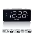 PLL FM Herätyskello Radio suuri ja selkeä 1.8" LED-näyttö Valkoinen - Radiot ja MP3/4-soittimet - 8711902035060 - 1