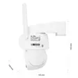 PNI IP794 videovalvontakamera Wi-Fi, PTZ, kaksoislinssi 2MP + 2MP, 5.5W aurinkopaneeli, 8000mAh lohkoakku - PNI tuotteet - 5949066542220 - 8