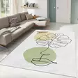 Polyesterimatto 120x180 cm - Monivärinen, Konepestävä, Liukumaton, Digitaalipainettu, 10 mm Paksuus - Suuret ja keskikokoiset matot - 8682870682900 - 2
