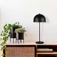 Pöytälamppu, musta, 58 cm korkea, kestävä, teollinen charmikas - Lattia- ja pöytävalaisimet - 8682870843950 - 2