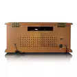 Puinen retrolevysoitin, jossa on Bluetooth®, DAB+/FM-radio, USB-koodaus, CD-soitin, kasettisoitin ja sisäänrakennetut kaiuttimet. - Levysoittimet ja neulat - 8711902082910 - 20